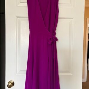 Ralph Lauren Women's Fuchsia Maxi Dress